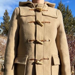 Used Tartaneer, By Gloverall women’s wool beige coat size 8